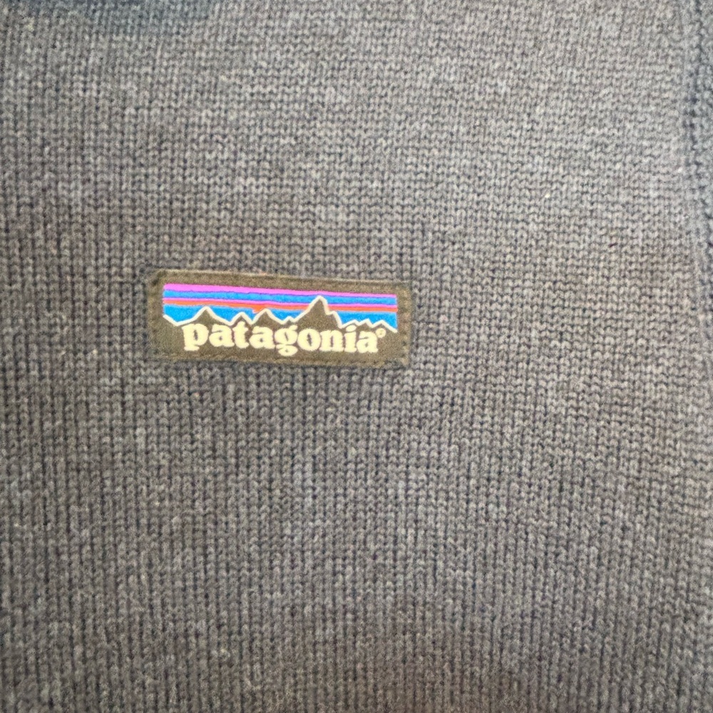 Patagonia Women's Navy Better Sweater Zip-Up Jacket Medium Sale - Picture 4 of 5